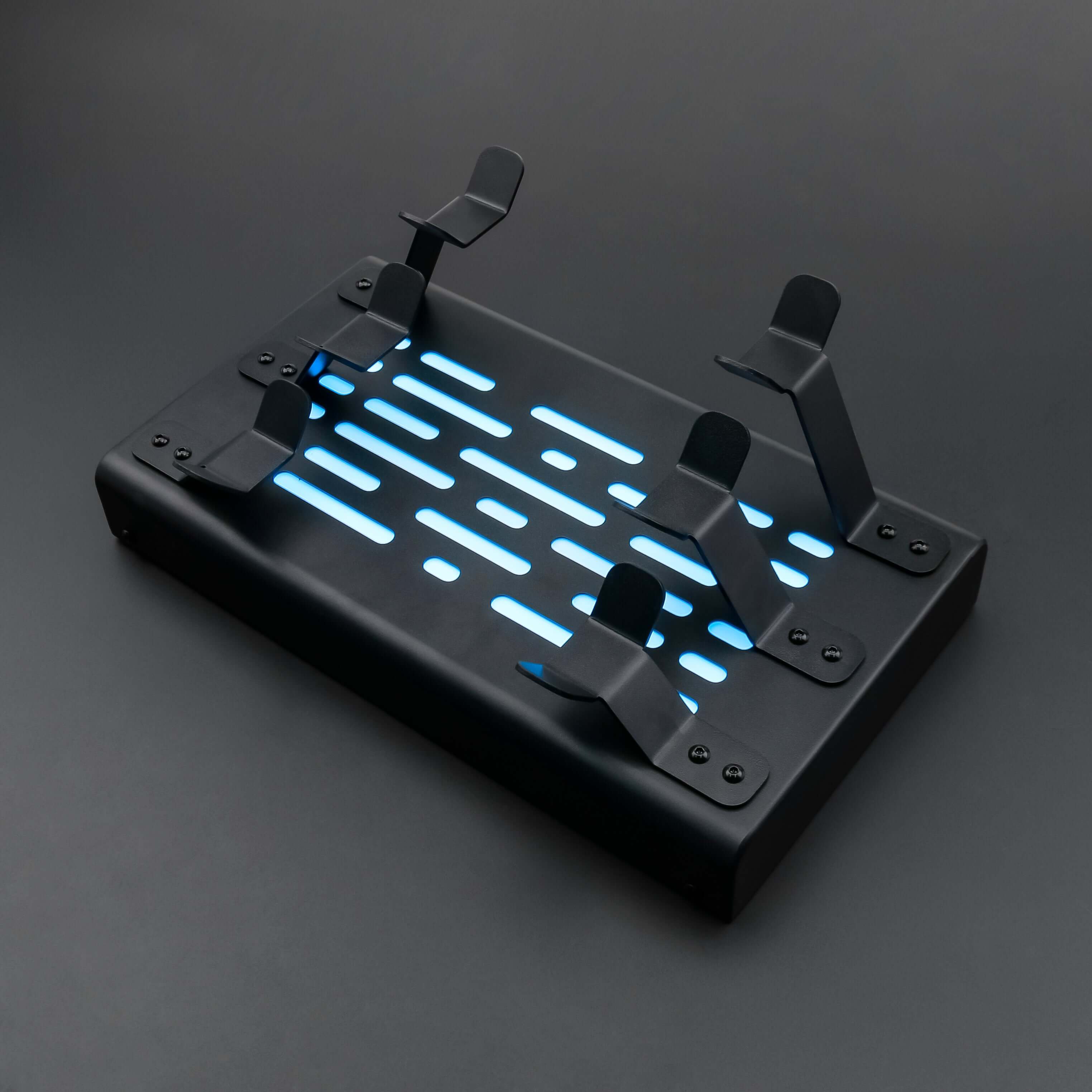 Light Up Metal Triple Saber Stand (Holds 3 Sabers RGB)