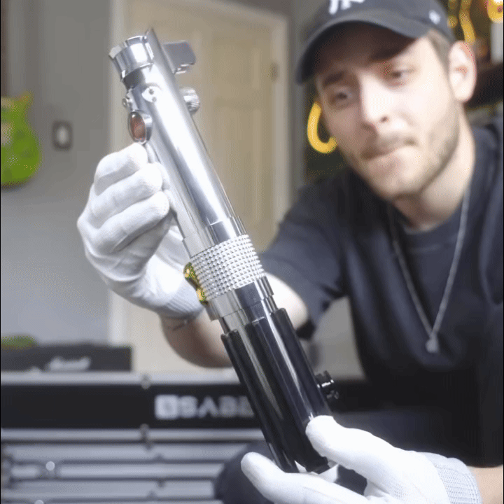 NSABERS illuminated blade detail